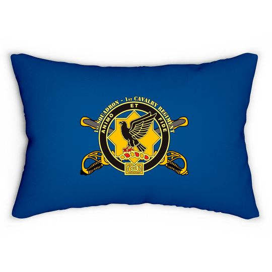 1st Squadron, 1st Cavalry Regiment - U.S. Army - 1st Squadron 1st Cavalry Regiment - Lumbar Pillows