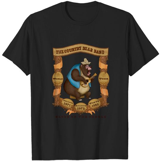 Bear Band Tour feat. Big Al - Country Bear Jamboree - T-Shirt