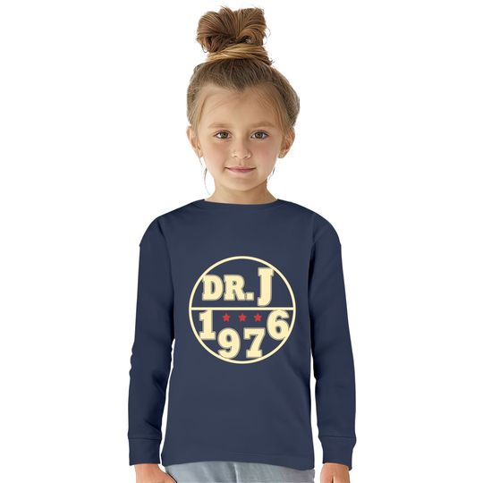 Dr. J 1976 - The Boys -  Kids Long Sleeve T-Shirts