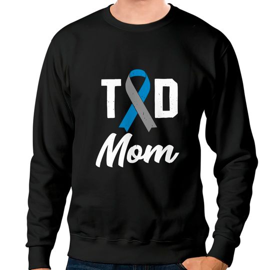 Discover T1D Mom Diabetes Insulin awareness month - Diabetes - Sweatshirts