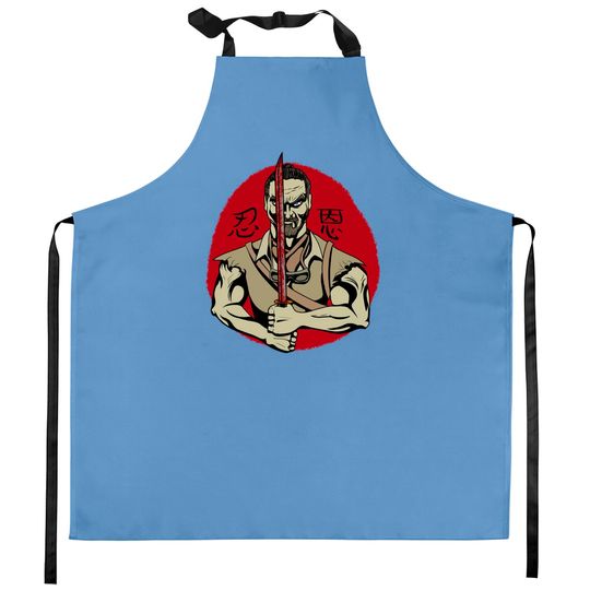 patience and grace takeo - Call Of Duty Zombies - Kitchen Aprons