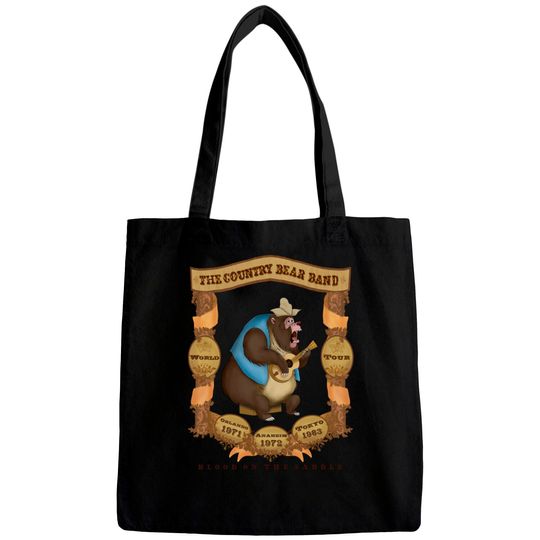 Bear Band Tour feat. Big Al - Country Bear Jamboree - Bags