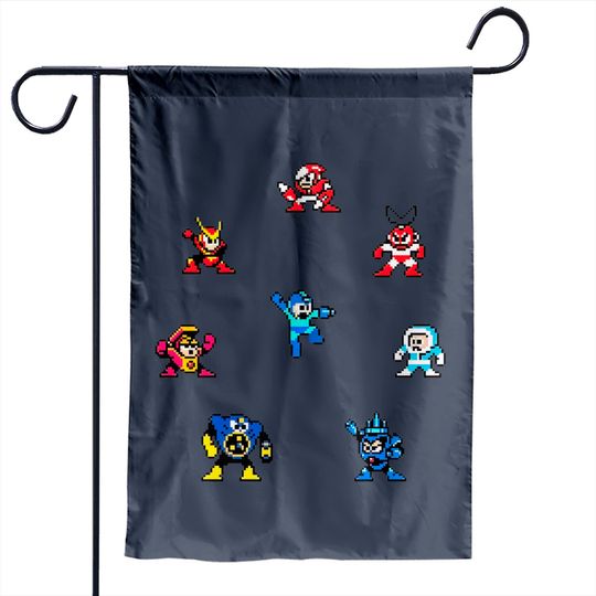 Megaman bosses - Megaman - Garden Flags