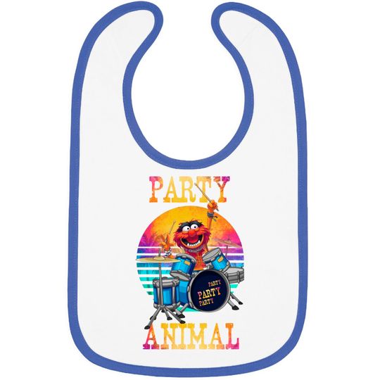 retro party animal - Muppets - Bibs