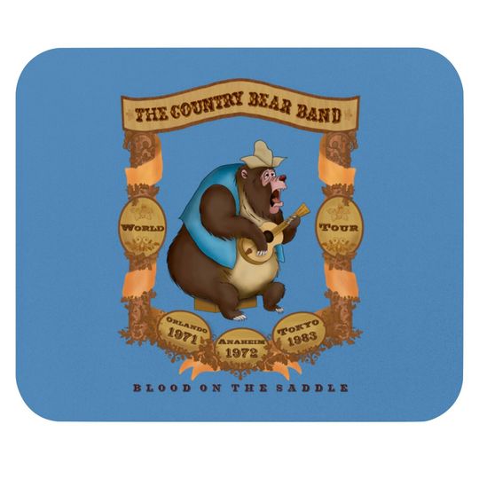Bear Band Tour feat. Big Al - Country Bear Jamboree - Mouse Pads