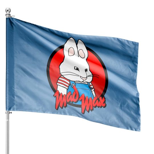 Angry Bunny - Max And Ruby - House Flags