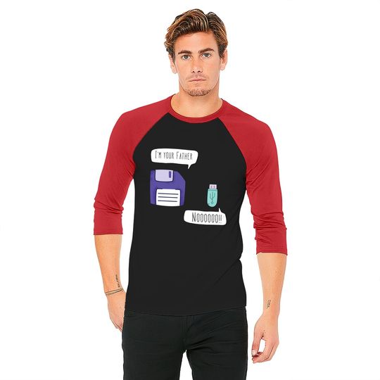 I'm your Father floppy disk - Im Your Father - Baseball Tees