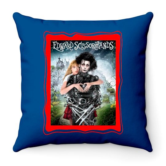 Discover Edward Scissorhands - Edward Scissorhands - Throw Pillows