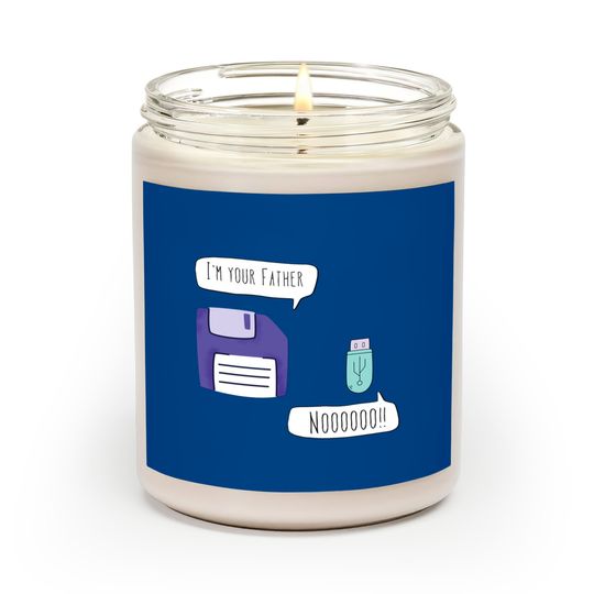I'm your Father floppy disk - Im Your Father - Scented Candles