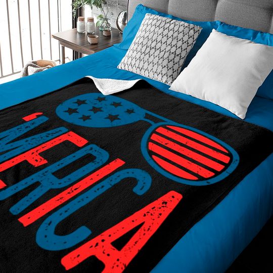 Merica Sunglasses - Merica - Baby Blankets