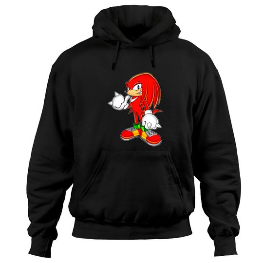 Discover Knuckles The Echidna - Knuckles The Echidna - Hoodies