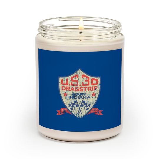 U.S. 30 Dragstrip 1954 - Drag Racing - Scented Candles