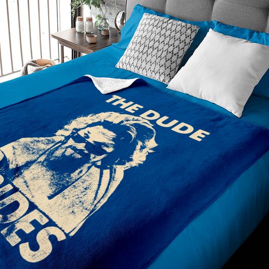 Discover The Dude Abides Baby Blanket, The Big Lebowski Baby Blanket, Movie Posters Baby Blanket, 90s Vintage Movie Baby Blankets