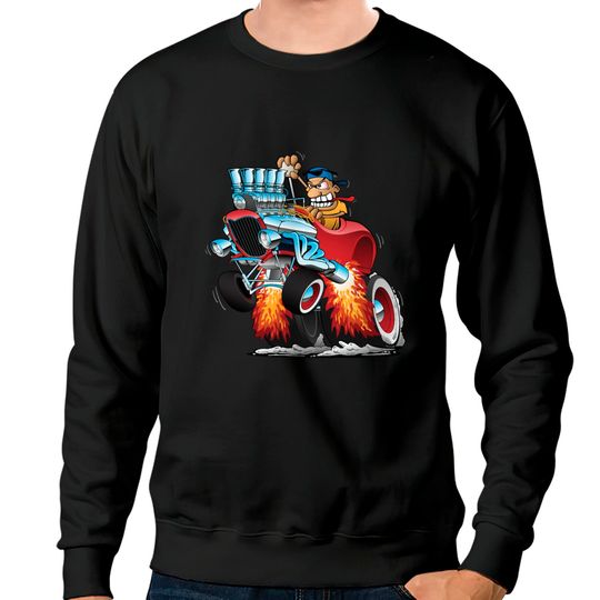 Discover American Hot Rod Car Race Sweatshirts