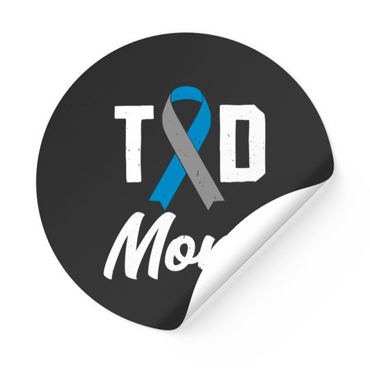 T1D Mom Diabetes Insulin awareness month - Diabetes - Stickers