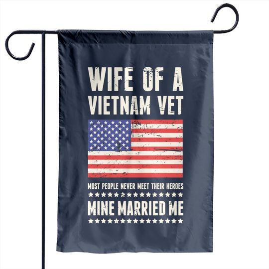 Wife Of A Vietnam Veteran - Vietnam - Garden Flags