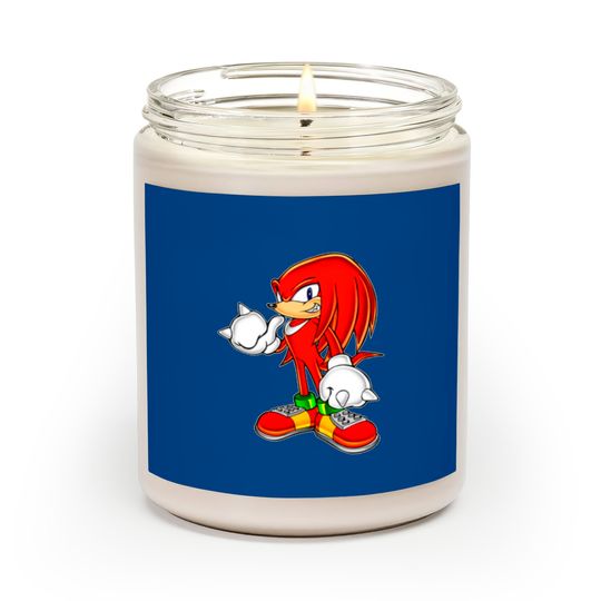 Discover Knuckles The Echidna - Knuckles The Echidna - Scented Candles
