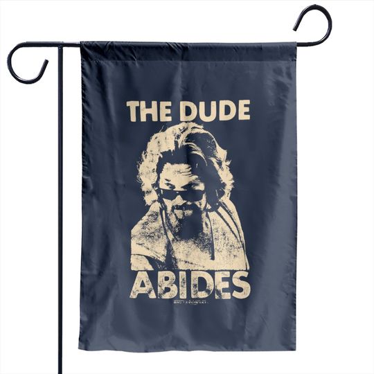The Dude Abides Garden Flag, The Big Lebowski Garden Flag, Movie Posters Garden Flag, 90s Vintage Movie Garden Flags