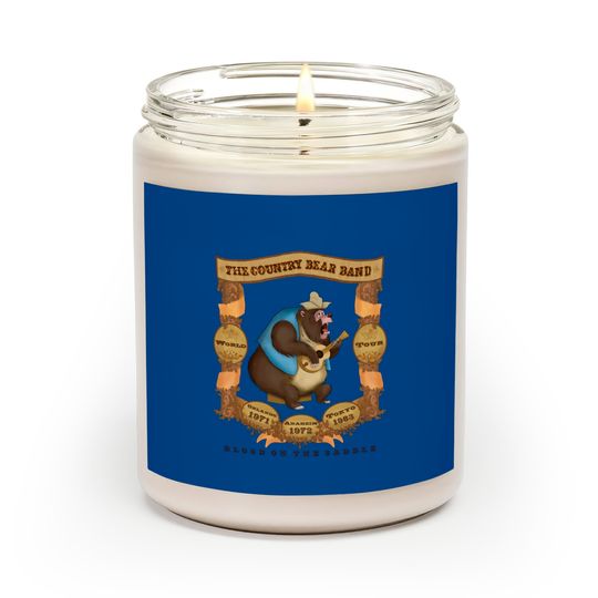 Discover Bear Band Tour feat. Big Al - Country Bear Jamboree - Scented Candles