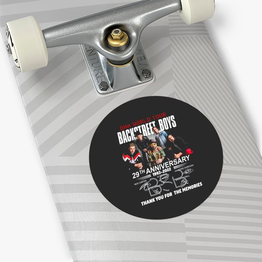 Backstreet Boys Stickers, DNA World Tour 2022 Sticker, Vocal Group Stickers