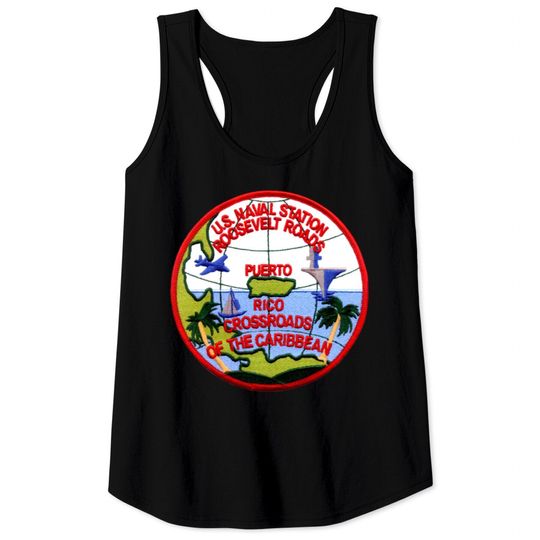 Naval Station Roosevelt Roads Puerto Rico Tank Tops