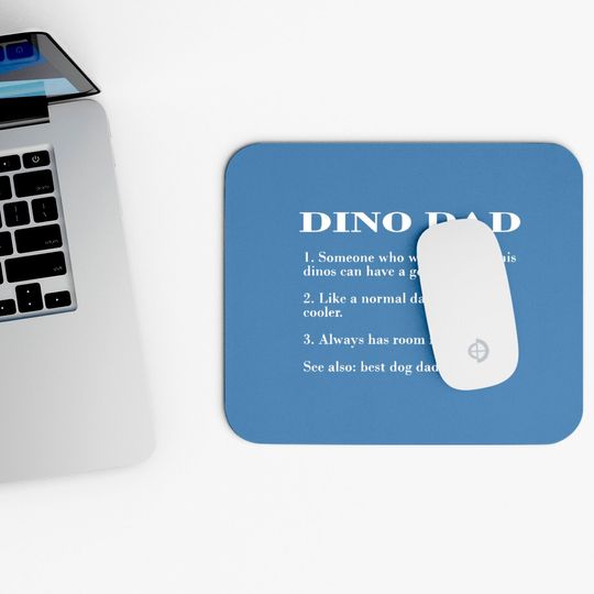 Dino Dad Description FUNNY DINO Mouse Pad Mouse Pads