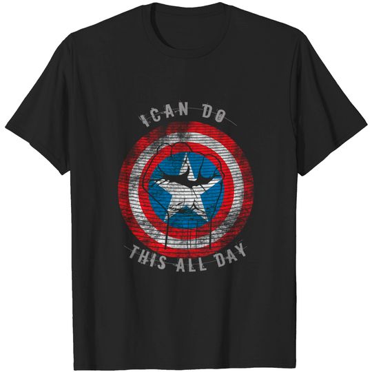 Captain America I can do this all day T-shirt