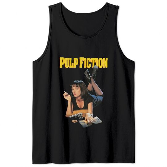 Pulp Fiction Shirt, Pulp Fiction Tee, Uma Thurman Tank Tops