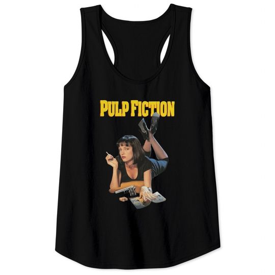 Pulp Fiction Shirt, Pulp Fiction Tee, Uma Thurman Tank Tops