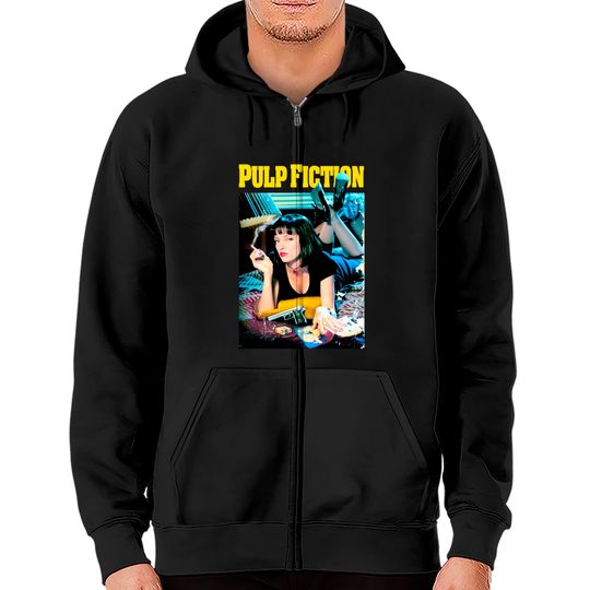 Pulp Fiction Zip Hoodies