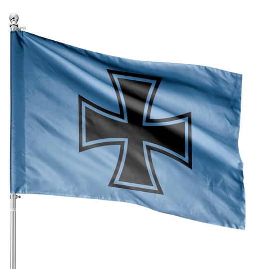 Discover Iron Cross House Flags