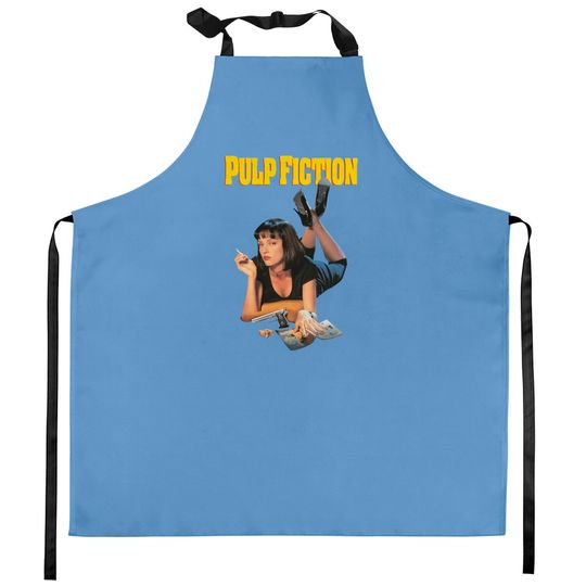 Pulp Fiction Kitchen Apron, Pulp Fiction Kitchen Apron, Uma Thurman Kitchen Aprons