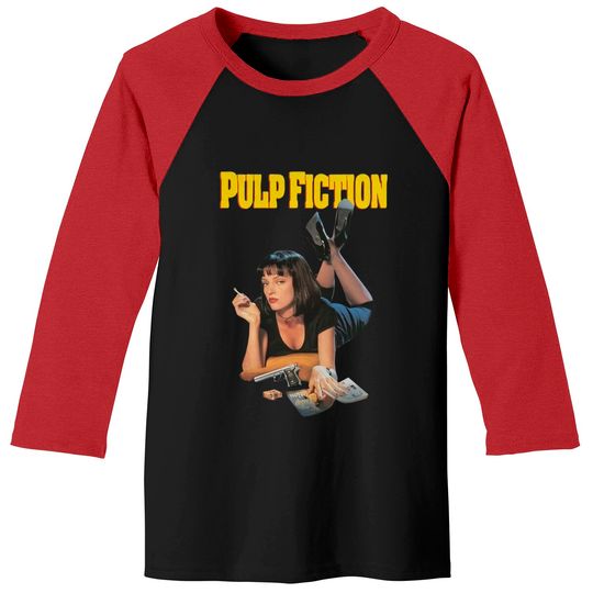 Pulp Fiction Shirt, Pulp Fiction Tee, Uma Thurman Baseball Tees