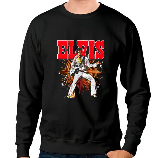 Elvis Presley  Retro Rock Music Unisex Gift Sweatshirts