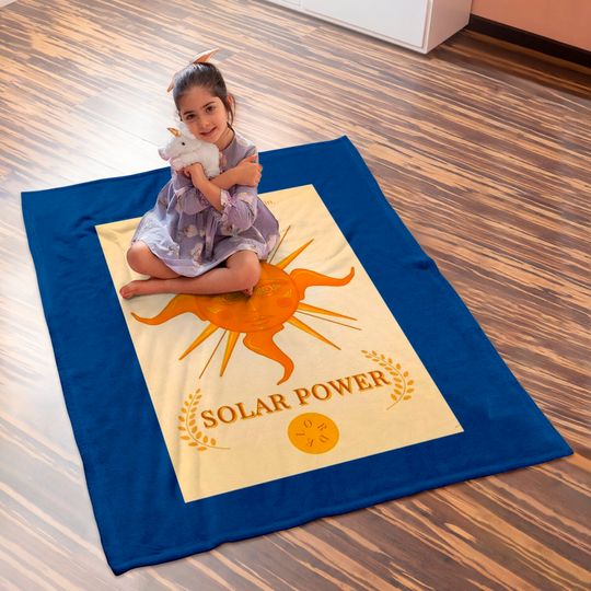 Lorde Solar Power Tour Baby Blankets, Solar Power Tour 2022 Baby Blanket