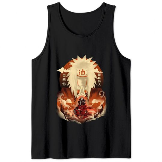Jiraiya Ero-Sennin Tank Tops