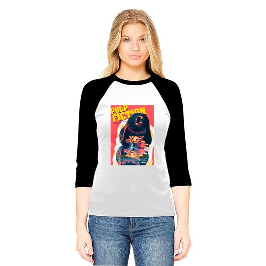 Pulp Fiction Graphic Baseball Tees