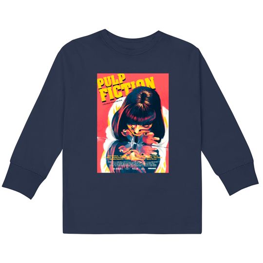Pulp Fiction Graphic  Kids Long Sleeve T-Shirts