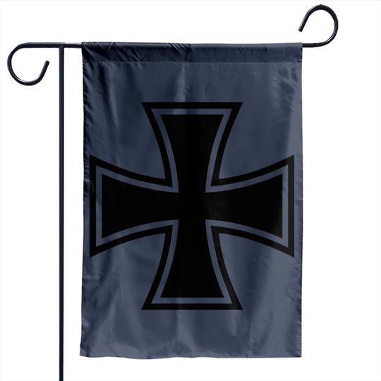 Iron Cross Garden Flags