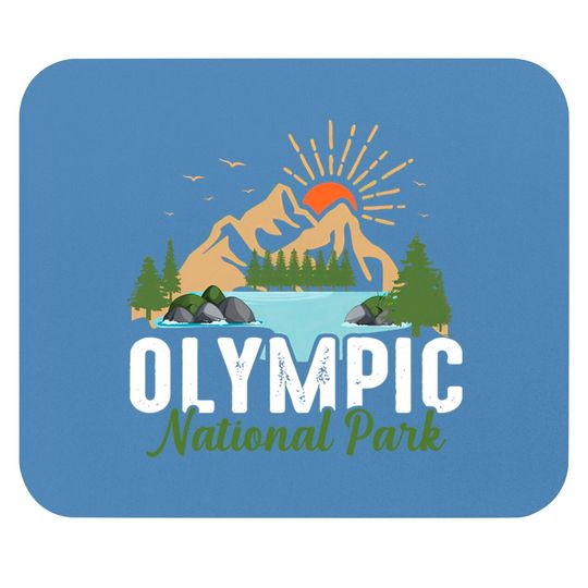 Discover National Park Mouse Pads, Olympic Park Clothing, Olympic Park Mouse Pads