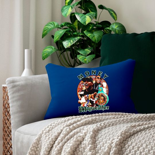 2021 Design Floyd Mayweather Vintage, Money May Lumbar Pillows