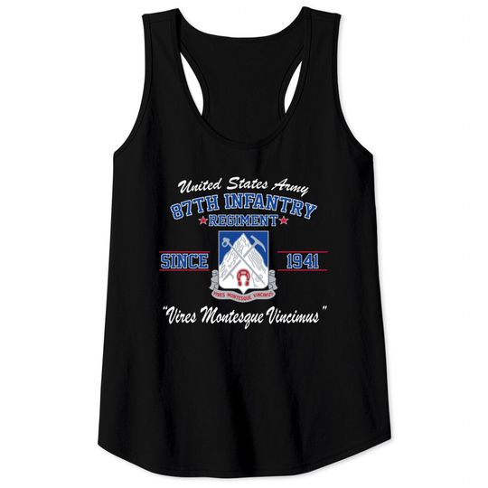 Discover 87Th Infantry Regiment Tank Tops