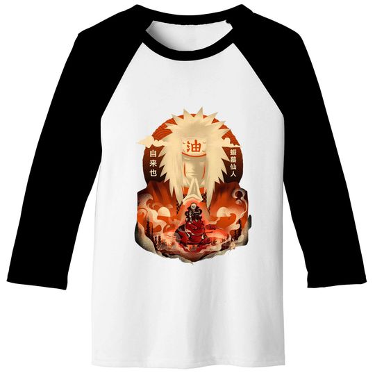 Jiraiya Ero-Sennin Baseball Tees