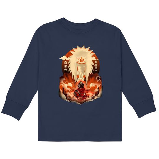 Jiraiya Ero-Sennin  Kids Long Sleeve T-Shirts