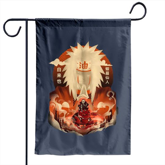 Jiraiya Ero-Sennin Garden Flags