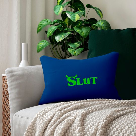 Shrek Slut Lumbar Pillows