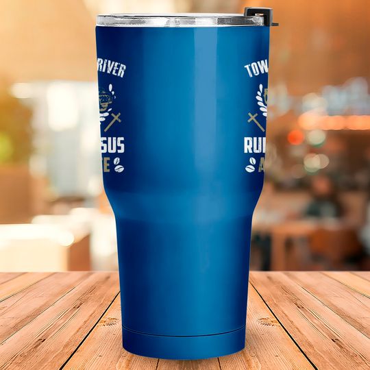 Christian Tow Truck Driver Tumblers 30 oz Jesus Coffee Tow
