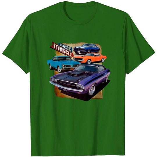 Discover Classic Muscle cars T-shirt