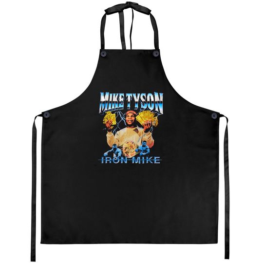 Iron Mike Tyson Aprons, Tyson Vintage Apron, Mike Tyson Retro Inspired Apron