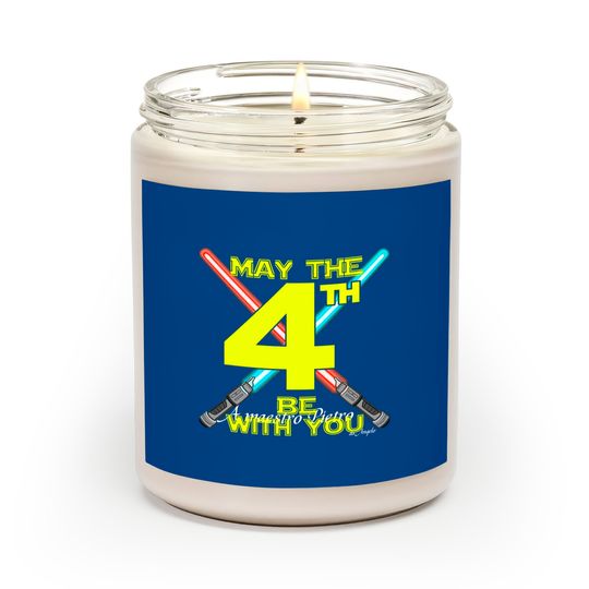 May The 4th Be With You Scented Candles